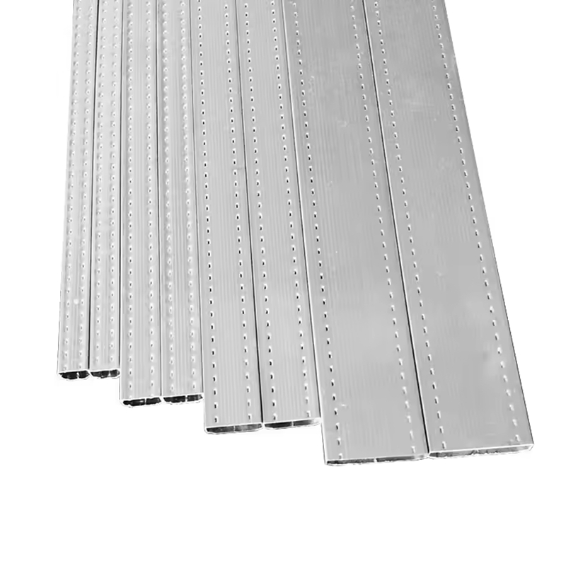 Barra espaçadora de alumínio padrão não dobrável para vidros duplos