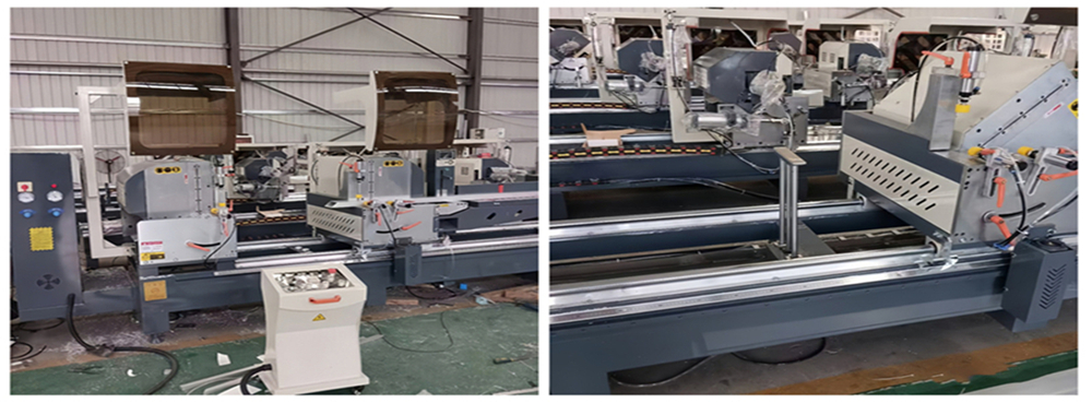 Совершенно новый продукт Прямые продажи с завода Алюминиевые двери и окна Цифровой дисплей Двухголовочная прецизионная пила для резки Совершенно новый продукт Прямые продажи с завода Алюминиевые двери и окна Цифровой дисплей Двухголовочная прецизионная пила для резки