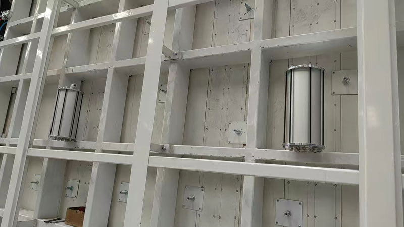 Linha de produção de máquina automática de enchimento de gás triplo para vidro isolante