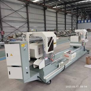  অ্যালুমিনিয়াম দরজা এবং উইন্ডো জন্য ব্র্যান্ড নতুন ডাবল হেড স্পষ্টতা কাটিয়া করাত