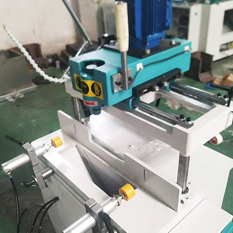 Fresadora de cópia de eixo único de perfil de alumínio