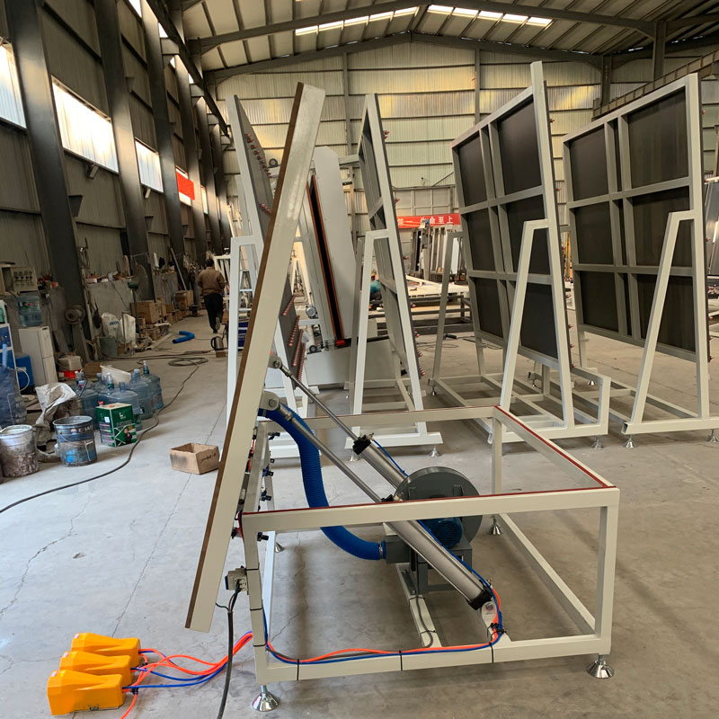 Air Float Glass Tilting Breaking FlipTable Manual Cutting Edge Machine untuk Cutting Glass Condongkan Table