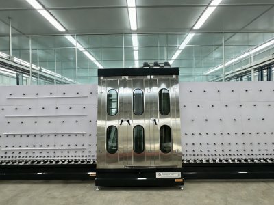 Máy giặt kính đứng