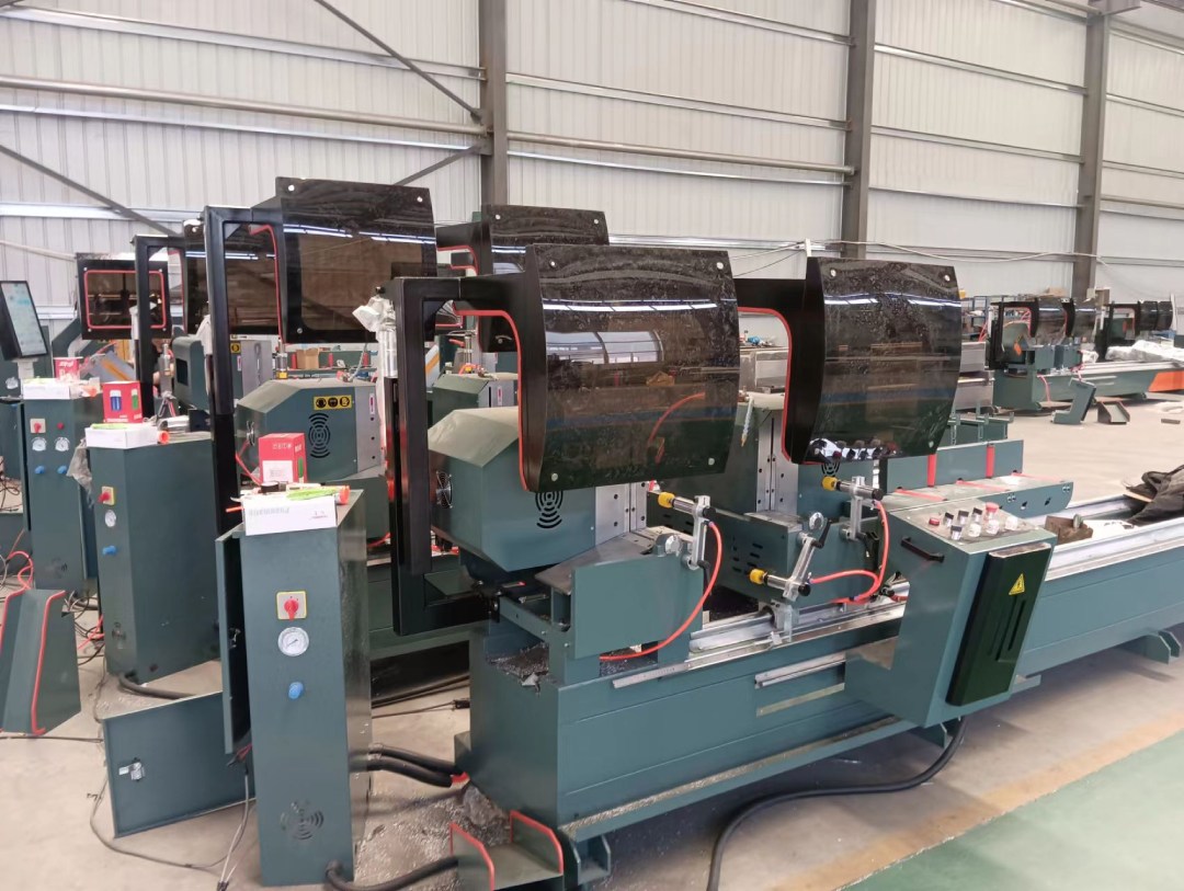 Double-head Precision Cutting Saw for Aluminum Door & Window Double-head Precision Cutting Saw for Aluminum Door & Window