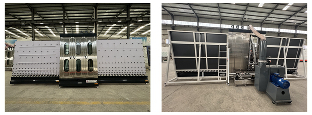 Lavatrice verticale per vetri